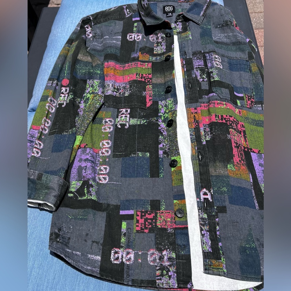 BDG oversized outer shirt - size Large